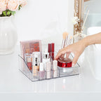 Vtopmart Clear Plastic Devided Makeup Organizer Tray - Image 4