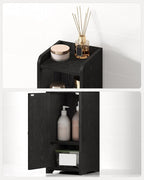 Hzuaneri Bathroom Storage Cabinet, Narrow Toilet Paper Cabinets with Doors - Image 5