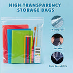 180 Pack Large 3 Gallon Storage Bags with Zipper Top, 16 x 18in Zipper Bags - Image 3