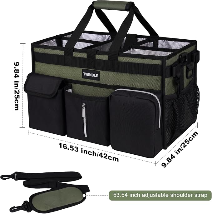 Extra-Large Cleaning Caddy, Large Cleaning Supply Caddy For Cleaners,Housekeepers - Image 7