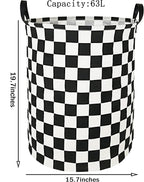 MAIZMZ Boys Storage Basket Kids Hamper Storage Bins Toys Organizer Foldable Laundry Basket Large Collapsible Canvas for Home Outdoor Race Car Room Decor Gifts - Image 2