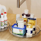 LAMU 4 Pack 12'' Lazy Susan Organizer Turntable for Cabinet, Pantry Organizers and Storage, Rotating Condiment Organizer for Kitchen, Table Top, Fridge, Countertop, Spice Organization - Image 5