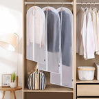 BALEINE 12PK Garment Bags for Hanging Clothes, 60" Suit Bag for Closet - Image 5