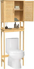 SONGMICS Bamboo Over The Toilet Storage Cabinet, Adjustable Inside Shelf by Unknown
