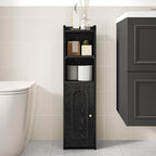 Hzuaneri Bathroom Storage Cabinet, Narrow Toilet Paper Cabinets with Doors by Hzuaneri