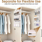 Over The Door Organizer Storage behind Door Hanging Organizer for Nursery - Image 5