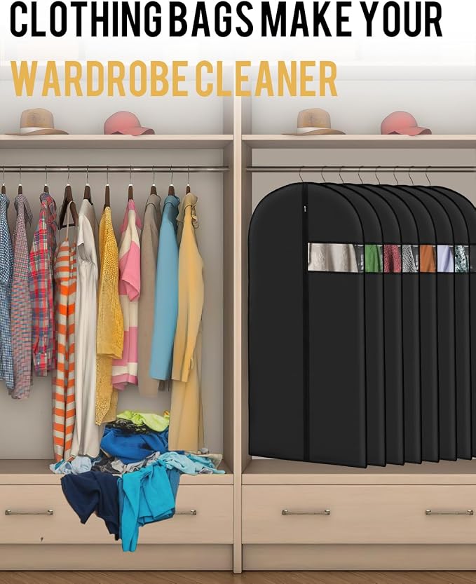 Lzerking Garment Bags for Hanging Clothes - Image 4