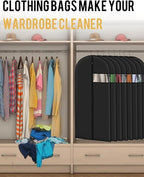 Lzerking Garment Bags for Hanging Clothes - Image 4