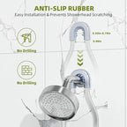 Simple Trending Shower Caddy Hanging, Shower Organizer with Large Capacity - Image 4