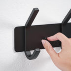 VAEHOLD Wall Hooks Coat Hooks Wall Mounted, Coat Rack with 6 Double Hooks for Hanging Towel Hat Coat Robe Bag Key for Bathroom Kitchen Bedroom 2 Pack - Image 5