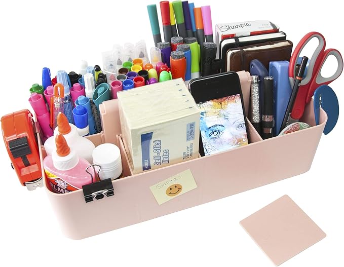 Enjoy Office Desk Storage Organizer 8 compartments Box DIY Box Remote Cosmetic Holder Pen Pencil Stationery Basket -Made In USA - Image 2