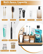 Bathroom Counter Organizer and Storage, 7 Slots Detachable Toothbrush Holders for Bathrooms, Anti-Slip Electric Toothbrush and Toothpaste Holder Countertop - Image 4