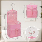 Hanging Mesh Shower Caddy Portable for College Dorm Room Essentials Pink - Image 7