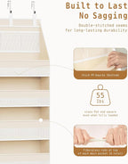 KMSCO Over The Door Organizer 6 Large +13 Mesh Side Pockets - Image 4