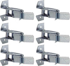 Heavy Duty Metal Gaint Spring Grip Clamp Tool Hanger Wall Orgainzer for Garage Closet Brooms and Mops Wall Mount Holder (Pack of 6) by Wideskall