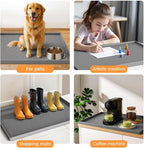 Jin&Bao Under Sink Mat 28" x 22" Waterproof Silicone Cabinet Kitchen Liner - Image 7