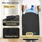 Upgraded Pop-up Laundry Hamper 2 Pack, 70L(18.5 Gal) Laundry Basket with Thickened 600D Oxford Fabric,2.4X Denser Mesh Side Pocket, 0.2mm Added Thickness Steel Frame, Easy to Open and Fold for Storage - Image 3