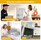 Vacuum Storage Bags with Pump, 12PCS Space Saver Bags for Clothing Travel - Image 9