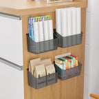 NiHome 4-Pack Cabinet Door Organizer, Adhesive RV Camper Wall Storage Caddy - Image 8