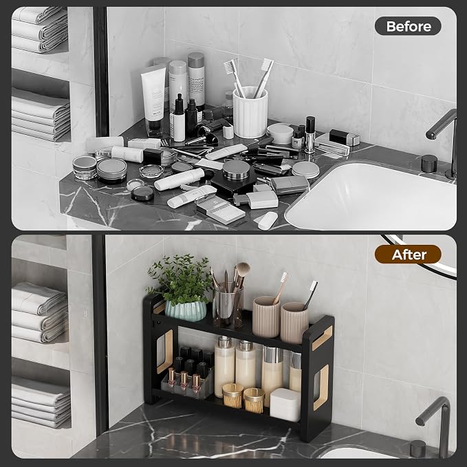 Bathroom Counter Organizer, Bathroom Organizer, Cologne Stand - Image 4