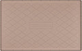 URMONA 34" x 22" Waterproof Silicone Mat in Multiple Sizes & Colors, Under Sink Mat for Kitchen & Bathroom, Pet Food Pad for Dogs & Cats, Kitchen Cabinet Liner, Multi-Purpose for Storage(Khaki) by URMONA