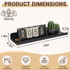 Qukaka Floating Shelves for Wall Decor, 15" Wall Shelves for Bedroom, Living Room, Kitchen, Bathroom Decor, Nail Polish/Book/Decoration/Makeup/Perfume Organizer Floating Shelf-3Pack Black - Image 3