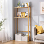 AmazerBath Bamboo Over The Toilet Storage Shelf, 2-Tier Over Toilet Organizer Rack, Freestanding Above Toilet Shelf for Bathroom, Laundry, Space Saver, Natural Color - Image 6