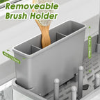 Ewaiira Stainless Steel Sink Caddy, Sponge Holder for Kitchen Sink 9.8″ - Image 9