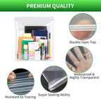 TUXIYA 20PACK 3 Gallon Large Zipper Bags for Storage 16" x 18" Storage Bags - Image 3