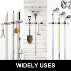IMILLET Broom Holder Wall Mount,Heavy Duty Garage Organization Broom Hanger - Image 7