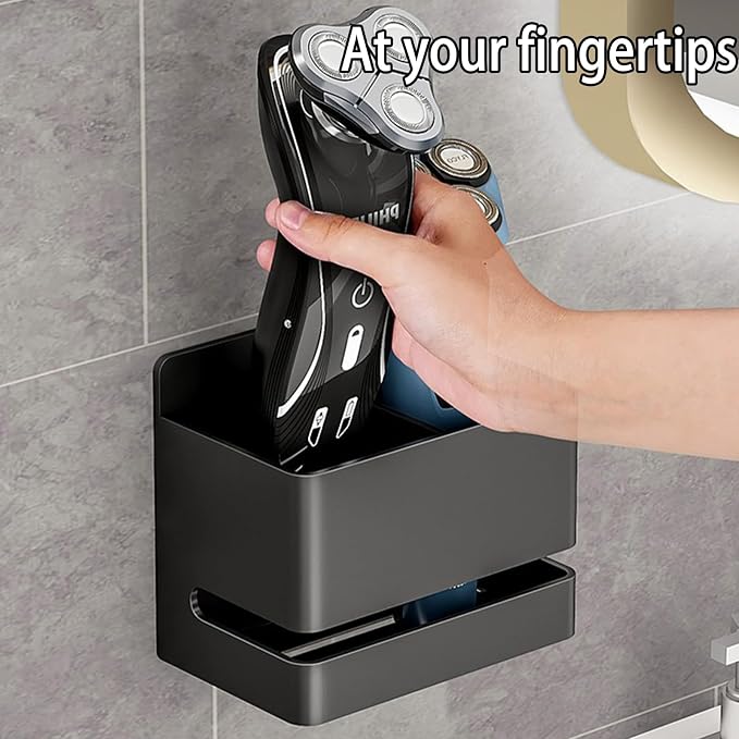 Electric Toothbrush Holder, Wall Toothbrush Holder Bathroom，2 Slot - Image 4