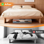 8 Pack Under Bed Storage Bags, 75L Foldable Clear Containers with Handles | Dual Zipper Storage Bins for Comforters, Bedding, Blankets, Closet Organizer for Clothes, Linen Sheets, Sweaters - Image 6