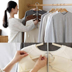 Blouse Tree Hangers Multi-Layer Clothes Hangers 3 Pack 5 in 1 Non Slip Space Saving Closet Organizer Stainless Steel Shirt Hanger Coats Hangers(3 Pack) - Image 4