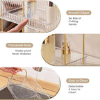 Aveniee Bathroom Counter Organizer, 3 Tier Perfume Skin Care Countertop Storage Shelf, Vanity Makeup Tray for Cosmetic Skincare Lotion,Clear - Image 6