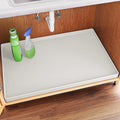 FLATO Waterproof Under Sink Mat, 25" x 22", White by Unknown