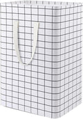 Waterproof Laundry Hamper Collapsible Laundry Basket Leather Handle Laundry Bag Large Clothes Storage Toy Organization for Bathroom Bedroom Laundryroom College Dorms (Laundry Basket-005) by %E2%80%8ETeLUVHome