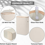 BALEINE 100L Laundry Hamper with Lid, Large Laundry Basket Bin - Image 3