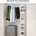 Whitmor 10 Section Hanging Shoe Shelf - Image 3