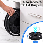 Cleaning Caddy for Cleaning Supplies,17-L,6 Side Pockets - Image 4