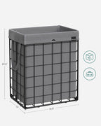 SONGMICS Laundry Hamper, Collapsible, 23.8 Gal. (90L) - Image 5