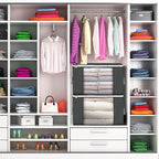 90L Large Storage Bags, 8 Pack Clothes Storage Bins Closet Organizers | Foldable Storage Containers, with Reinforced Handle, for Clothing, Blanket, Comforters, Bed Sheets, Pillows and Toys - Image 7