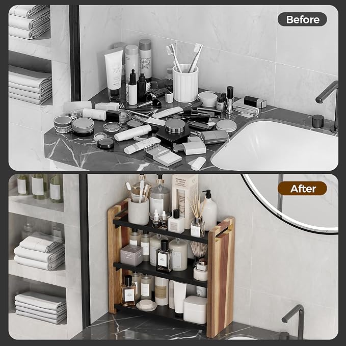 Bathroom Counter Organizer, Bathroom Organizer, Cologne Stand - Image 4