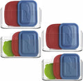 MaraFansie 4 Pack Over Cabinet Organizer Storage Lid Organizer Caddy Space Saver No Drilling Adhesive Hook Over Door Organizer, Transparent by MakeStorageMoreFun