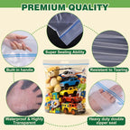 TUXIYA 10 PACK 25 Gallon Extra Large Storage Bags,35.5"x 24"x 7"Zipper Bags - Image 3
