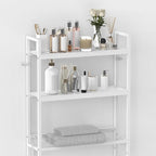 Over Toilet Bathroom Organizer with Toilet Paper Holder - Image 7