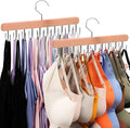 2 Pack Tank Top Hanger, Bra Hangers for Closet Organizer & Storage | Premium Bra Hanger, Tank Top hangers with 40 hooks, 360°Rotating Closet Organizers and Storage Space Saving, Belt Hanger by Unknown