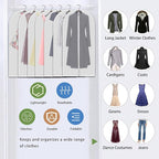 Clear Garment Bags for Hanging Clothes, 60 Inch, 7 Pack with 5 Cedar Balls - Image 3