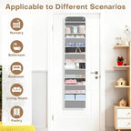 Over the Door Organizer, Large Pocket Hanging Storage with 40lb Capacity - Image 3