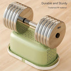 Pulseplay Plastic Shower Caddy Basket,Storage Basket with Handle Green - Image 5