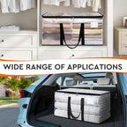 HomeHacks Large Moving Bags, Heavy Duty Clear Storage Bags, 10 Pack 125L - Image 6